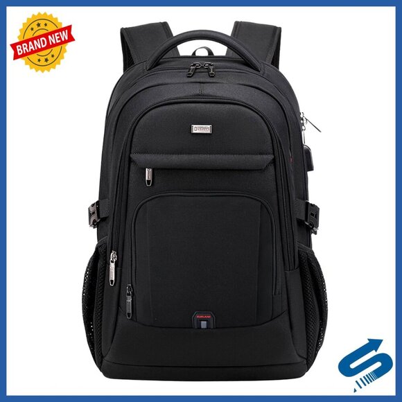 Other - Water Resistant Laptop Backpack USB Charging Port Travel Business College